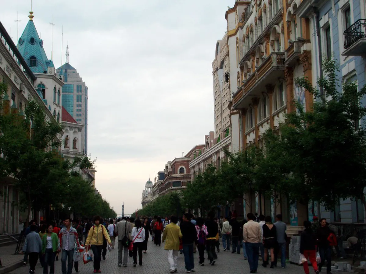 Harbin Central Street Walking Route Map: A 1-Day Guide